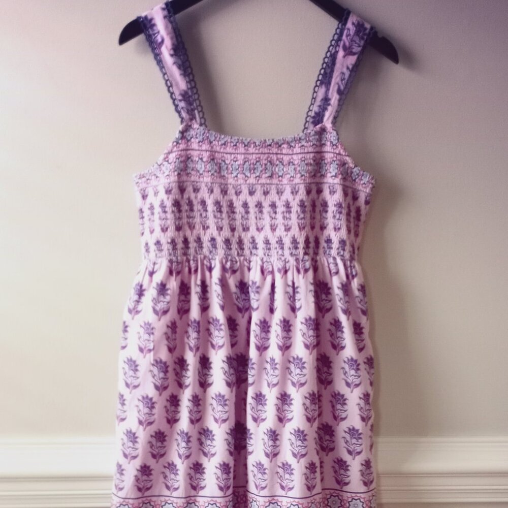 'Celina Moon' XL Maxi Dress Pinks/Purple/Blue NWOT